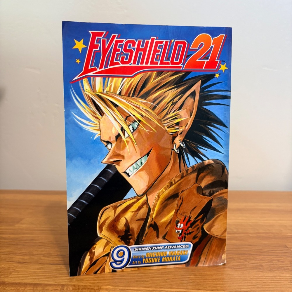 Eyeshield 21 Volume 9 Inagaki 1st Printing English Manga Paperback OOP